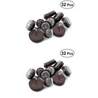 64 Stück Tischmatte, rutschfeste Pads, Tisch- und Stuhlfüße, Filz-Schutzmatten