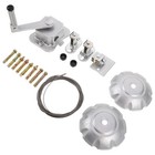  1 Satz Flaschenzug-Deckentrocknergestell: Einziehbarer, platzsparender Trockner