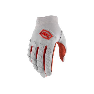 100% Airmatic Gloves silver XL