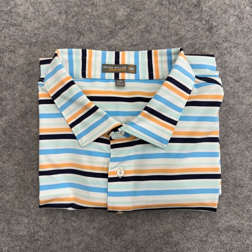 Polo de golf Peter Millar Summer Comfort para hombre, ropa deportiva, multicolor, XXL - Imagen 9 de 10