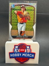 📈 2023 Bowman Chrome Jackson Holliday #BCP-227 Mojo Refractor RC Orioles