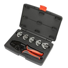 Pertronix Crimp Tool T3001; Quick Change Ratchet, Spark Plug Wire, Insulated/Non