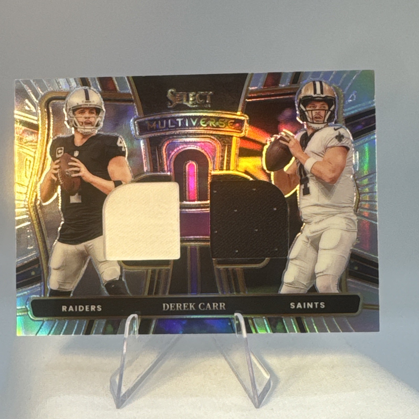 2024 Select Multiverse Silver Prizm /149 Derek Carr MP-DCR Saints Raiders