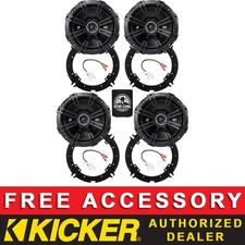 KICKER DSC6504 6.5" OEM SPEAKER REPLACEMENT FULL KIT FOR HYUNDAI ELANTRA 2011-16