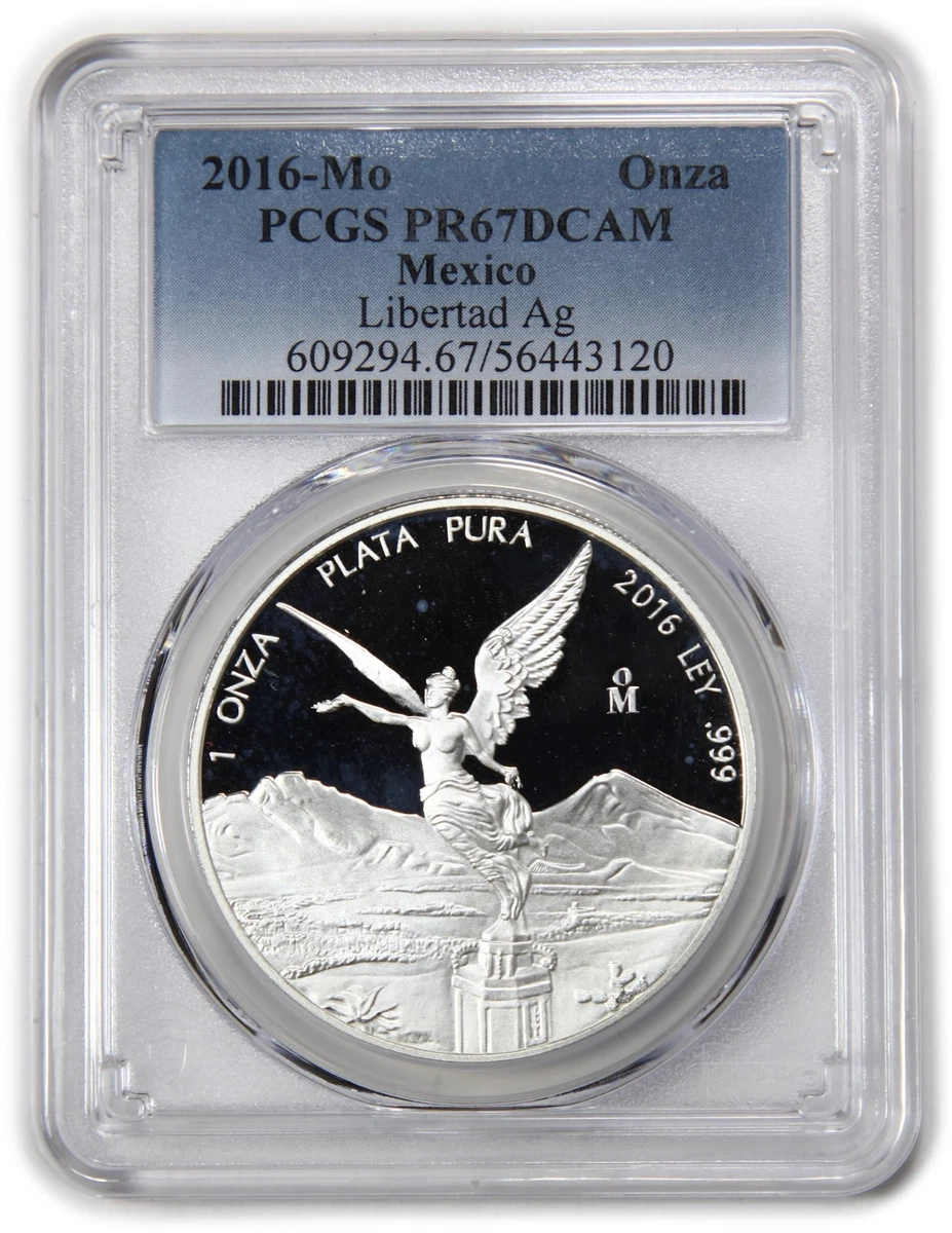 Mexican Libertad 1 oz Precious Metal Content per Unit 2016 Silver