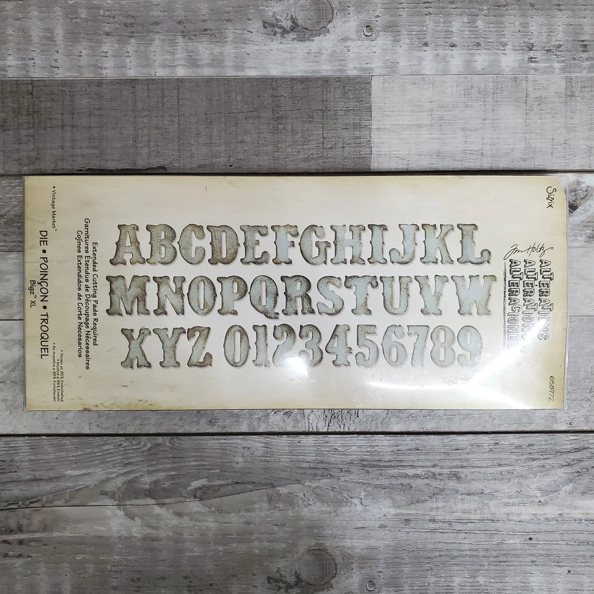 Sizzix Alphabet for sale - eBay
