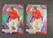 ROMAN ANTHONY 2024 BOWMANS BEST REFRACTOR  #TP-3 BOSTON RED SOX 