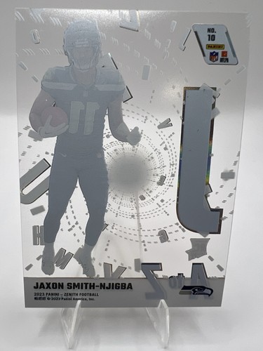 Panini Zenith A to Z SSP 2023 Jaxon Smith-Njigba #10 J RC Seattle Seahawks - Imagen 2 de 5