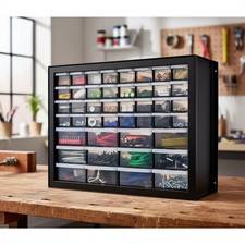 Multi-Purpose Stackable Storage Cabinet with 44-Drewers for Home & Office