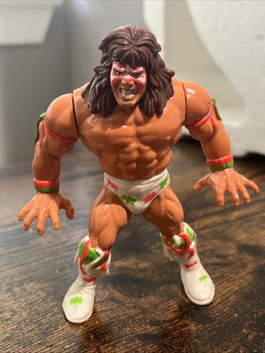 Ultimate Warrior WWF WWE Hasbro Wrestling 1991 Vin...