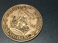 1946 GEORGE VI ENGLISH SHILLING British shilling