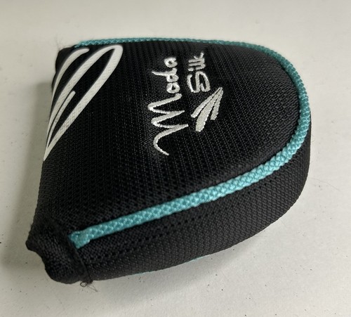 Tour Edge Moda Silk Damen Mid Mallet Putter schwarz & cyan Golfschläger Kopfbedeckung - Bild 2 von 5