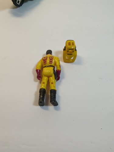 M.A.S.K. Condor Brad Turner Kenner 1985 Complete With Long Mask - Picture 7 of 7