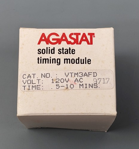 AGASTAT VTM3AFD Timing Module Solid State 120V AC 0.5-10 Minutes - Picture 3 of 4