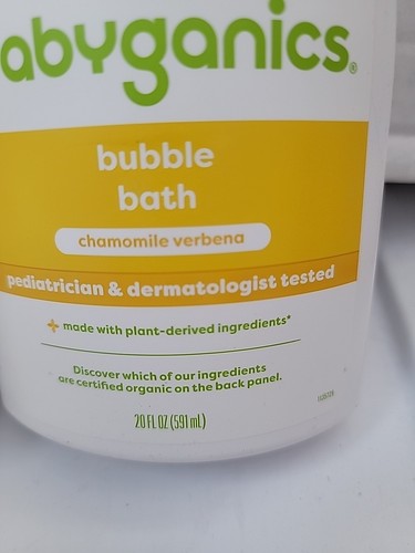 LOTTO 3 PZ Babyganics Shampoo Senza Strappi Lavaggio Corpo Bubble Bath Lozione Idratante - Foto 5 di 10