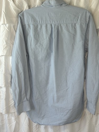 Vineyard Vines Blue Oxford Blue Button Down Slim fit Tucker Shirt Men size S - Picture 4 of 5
