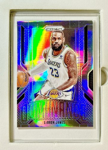 2024-25 Panini Prizm Dominance LeBron James SILVER PRIZM SP - Lakers - HOF SP - Picture 4 of 7