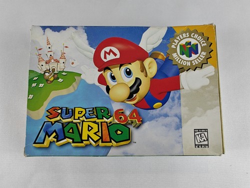 Super Mario 64 N64 In Box No Manual Super Clean Label Not CIB - Picture 5 of 11