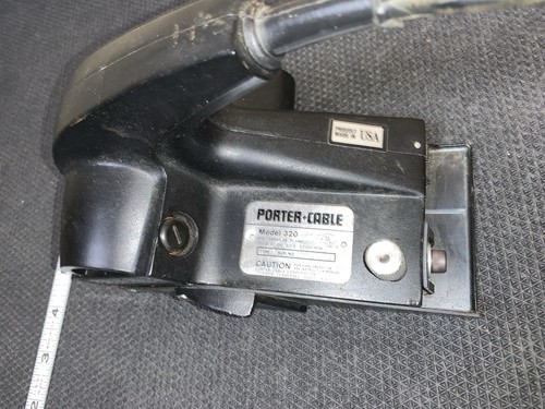 Porter Cable Kit #320 Abrasive  Planer with original Baseplate, Guard & Sleeve - Bild 7 von 13