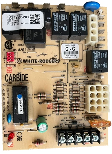 50A55-474 White Rodgers D341235P01 Furnace Control Circuit Board