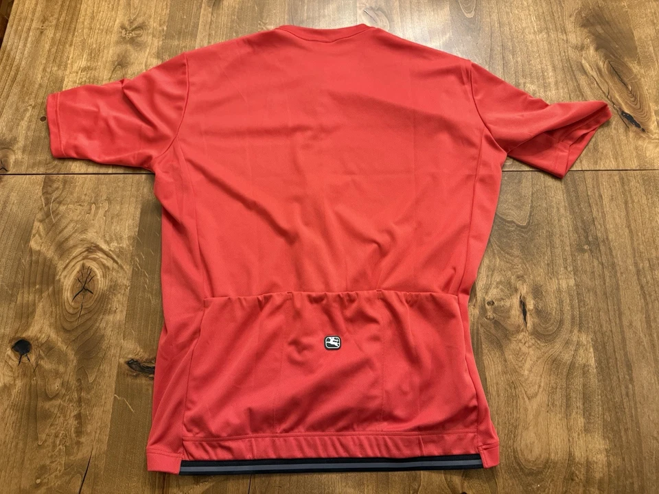 Giordana Fusion Short Sleeve Cycling Jersey Red Men's XL Full Zip - Image 2 of 2
