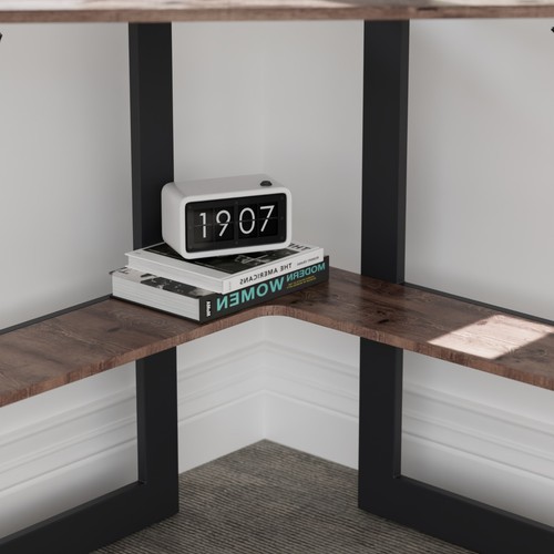 Dreieck Eck Computertisch kleine Räume Home Office Schreibtisch Laptop Arbeitstisch - Bild 61 von 73