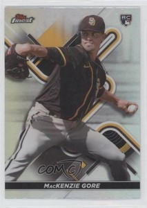 2022 Topps Finest Refractor Mackenzie Gore #22 Rookie RC