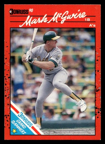1990 Donruss Mark McGwire #4 Oakland Athletics - Picture 1 of 2