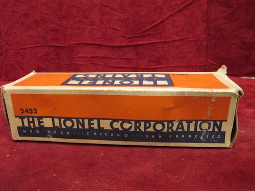 ORIGINAL  EMPTY BOX FOR LIONEL 2452 GONDOLA  CAR  POSTWAR - NO RESERVE~lot28 - Picture 3 of 13