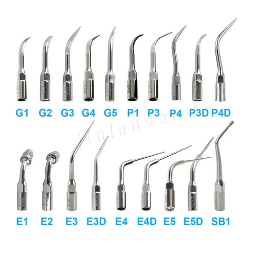 Escalador ultrasónico dental escalado endo período puntas de inserción G P E ajuste pájaro carpintero EMS - Imagen 10 de 73