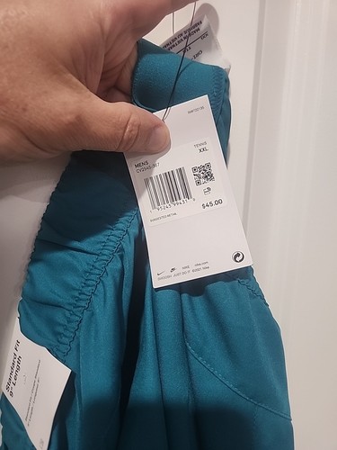 Nike Court Dri FIT Victory 9 Inch Tennis Shorts NWT XXL CV2545 Bright Spruce - 第 11/11 張圖片