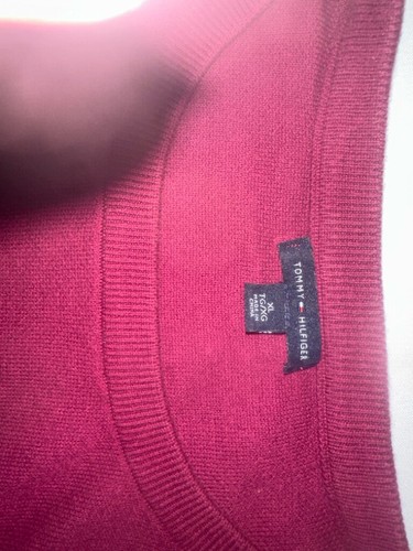Tommy Hilfiger Pullover XL weinrot - Bild 2 von 2