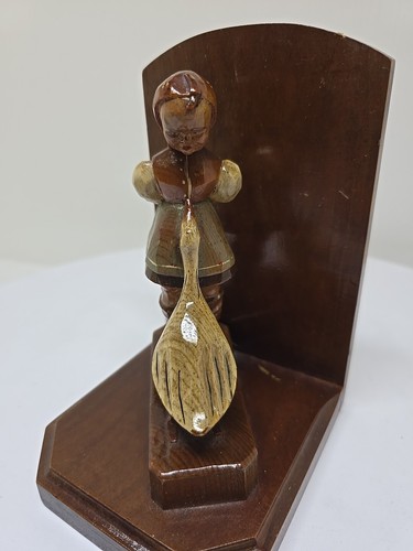 Antike entzückende Schwarzwälder handgeschnitzte Holzfigur D60 - Bild 3 von 11