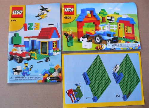 Lego 6166 & 4626 Building Toy 853 Pieces With Tub and 2 Booklets Ages 4+ - Picture 3 of 5