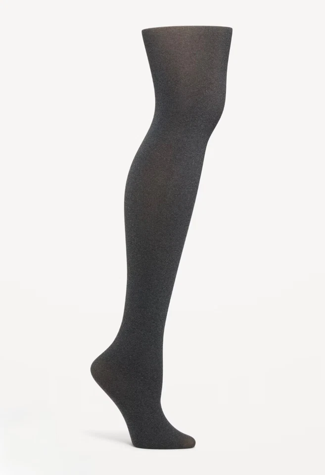 Old Navy Women’s Semi-Opaque Tights Gray Heather Size XS-S, M-L, XL-XXL or 2X-3X - Image 4 of 4