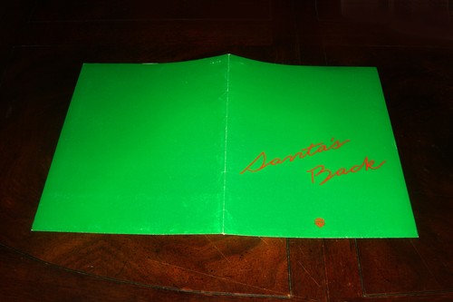 Ultra Rare SANTA CLAUS MERRY CHRISTMAS 1978 WARNER BROTHERS RECORDS PRESS KIT - Bild 12 von 13
