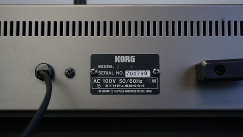 Korg Poly-61 Vintage 80's Analogue 61 Key Synthesiser  - 100V - Picture 19 of 21