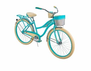 Huffy-Cruiser-Bike-Womens-Deluxe-26-inch-Teal-NEW
