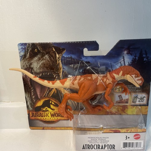 Jurassic world atrociraptor dinosaur action figure pretend play - Picture 3 of 5