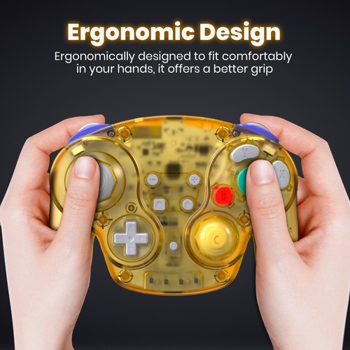 2.4 G Wireless GameCube Controller for GameCube Switch Win PC iOS Mac Raspberry - Picture 34 of 37