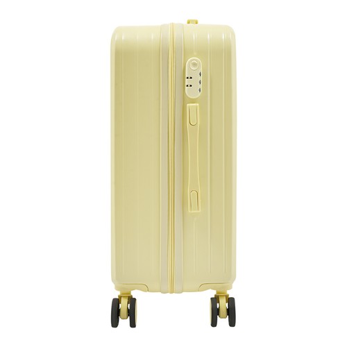 24" Travel Luggage Suitcase, Travel Luggage Suitcase, Light Yellow - Picture 6 of 12