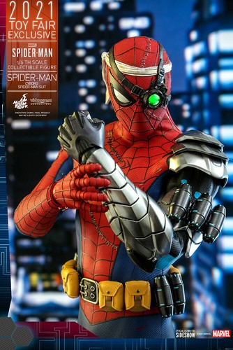 Marvel Cyborg Spider-Man 1/6 figure Hot Toys Sideshow Juguete Fair Exclusive - Imagen 10 de 10