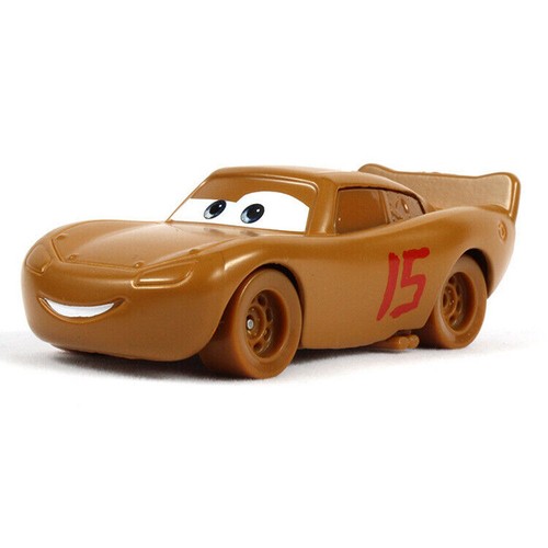 1:55 Diecast Model Lightning McQueen As Chester Whipplefilter Disney Pixar Cars - Picture 4 of 6