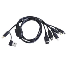Type C USB 5 in 2 Charging Cable For Gaming Consoles Gamepad Consoles Power