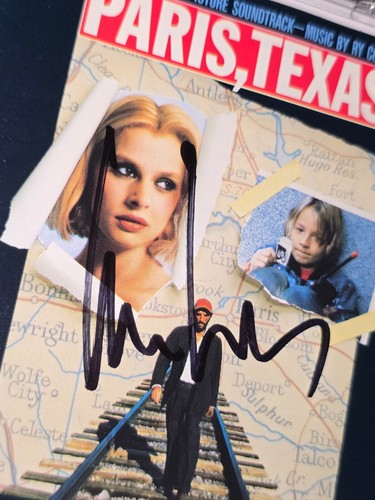 WIM WENDERS SIGNED PARIS TEXAS SOUNDTRACK CD MOVIE RY COODER FILM SCORE lp - Imagen 21 de 24