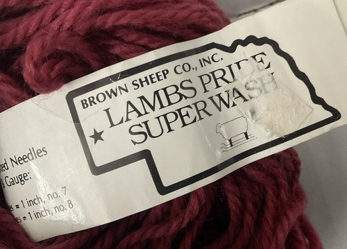 Lambs Pride Superwash Yarn, Rose Blush, Lot Of 5-50g Each - Picture 4 of 6