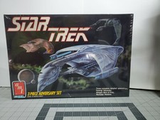 AMT ERTL Toys & Paramount Pictures Star Trek 3 Piece Adversary Kit 1989  Sealed