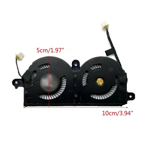 Original CPU Cooling Fan for XPS 13 9380 7390 0980WH 980WH ND55C19-19A14 - Photo 8/8