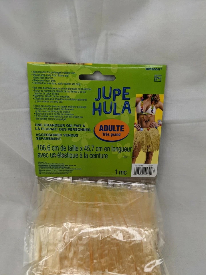 Falda Amscan Hula Disfraz Adulto XLarge Nueva Foto 4 de 4
