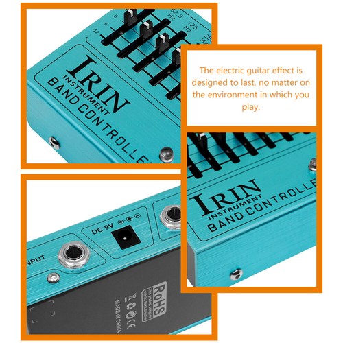 Sound Effect Ten Stage Equalizer Distortion Pedal Acoustic Simulation - 第 6/12 張圖片